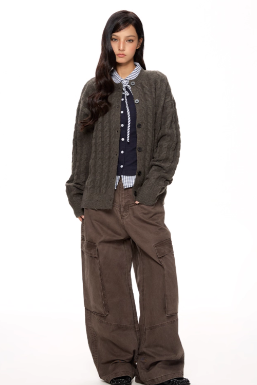 Cable Knit Cardigan