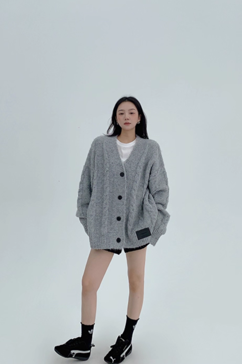 Cable Knit Cardigan