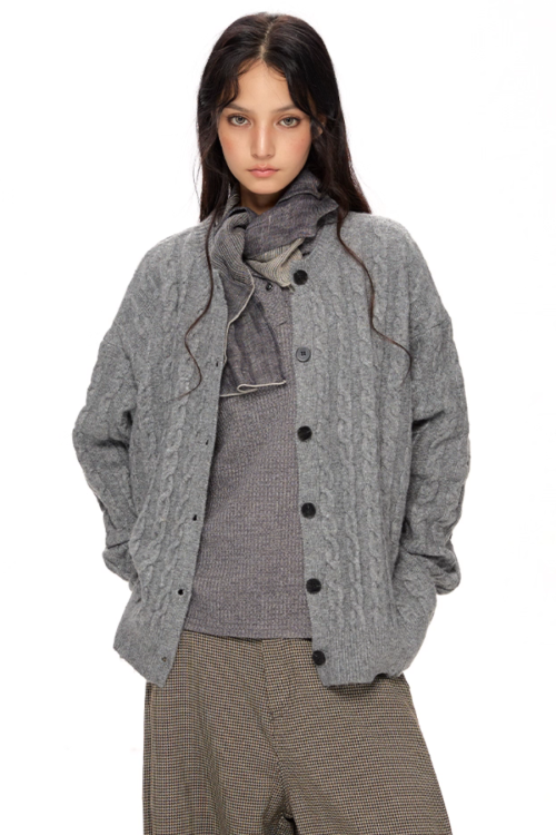 Cable Knit Cardigan