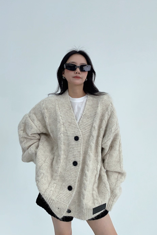 Cable Knit Cardigan
