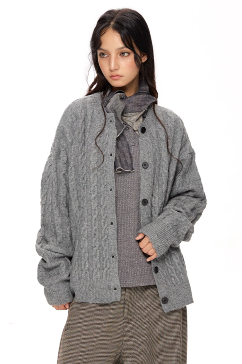 Cable Knit Cardigan