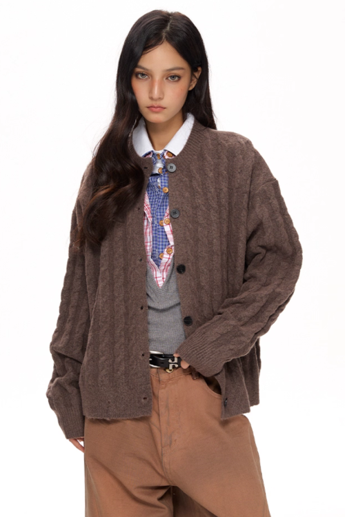 Cable Knit Cardigan