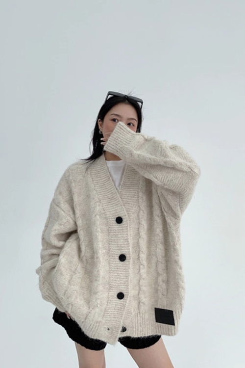Cable Knit Cardigan