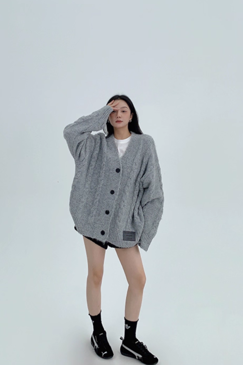 Cable Knit Cardigan
