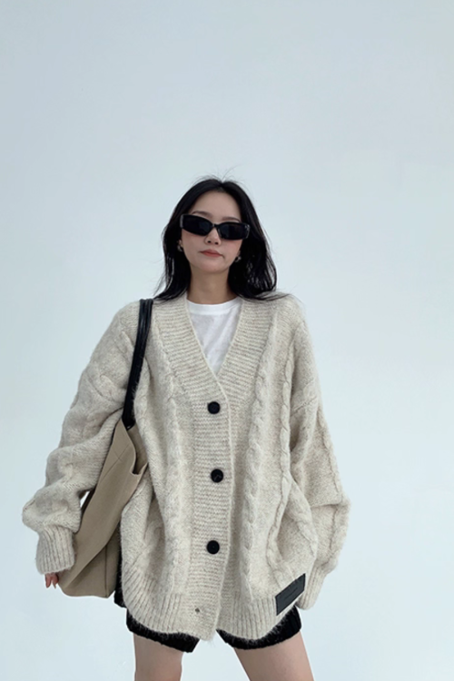 Cable Knit Cardigan