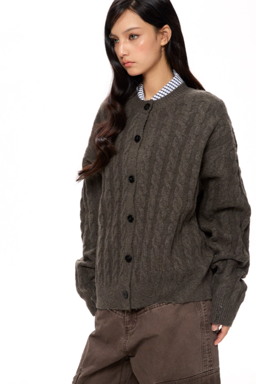 Cable Knit Cardigan