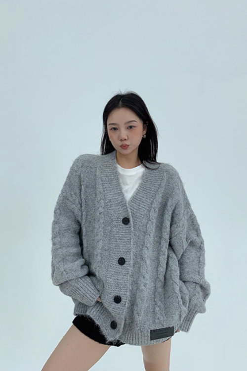 Cable Knit Cardigan