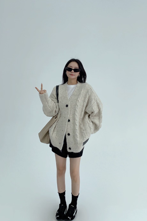 Cable Knit Cardigan