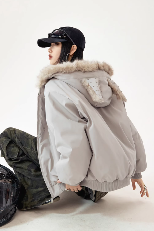 Cat Ear Fur Jacket