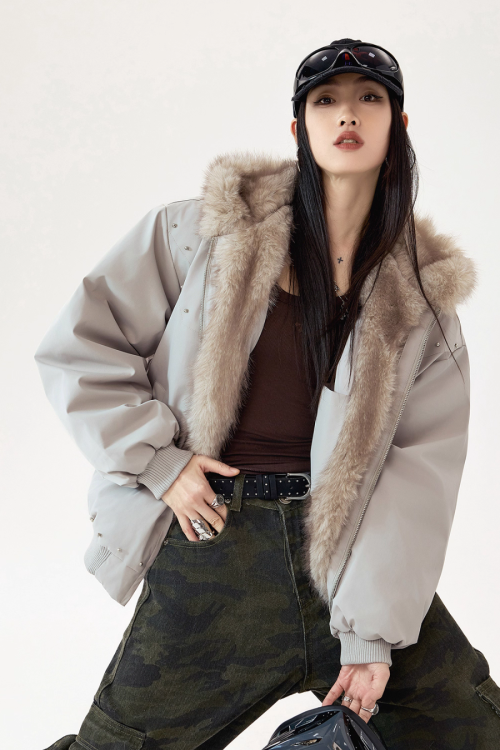 Cat Ear Fur Jacket