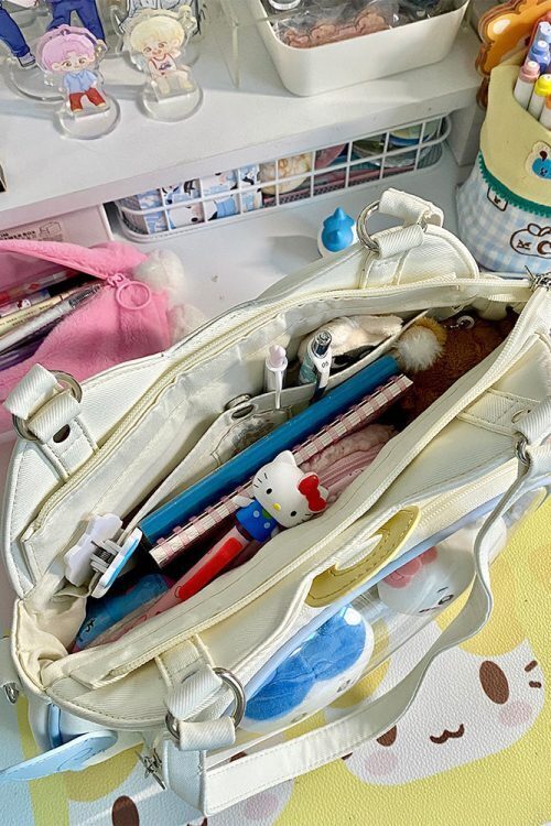 Cat Ita Bag with Clear Window for Plushies and Pins