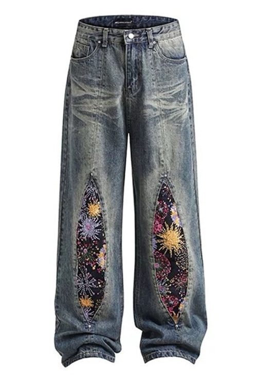Celestial Magic Wide Leg Jeans