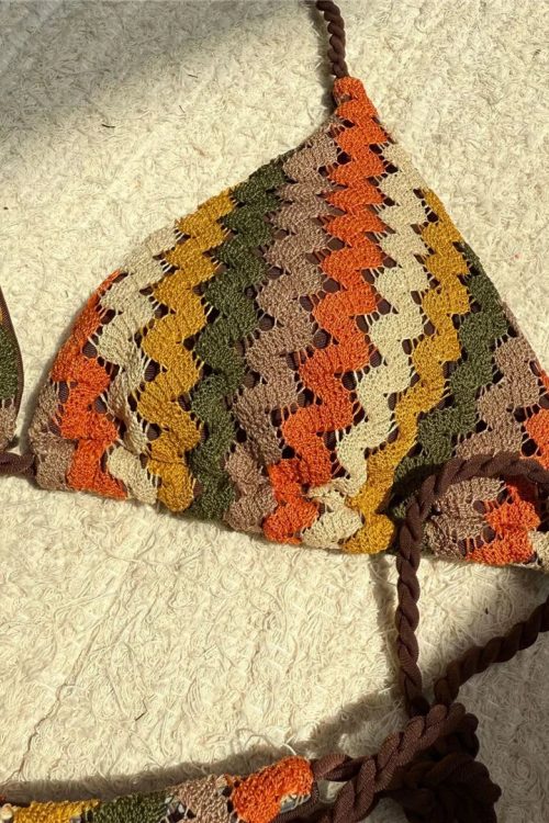 Chevron Triangle Bikini Set