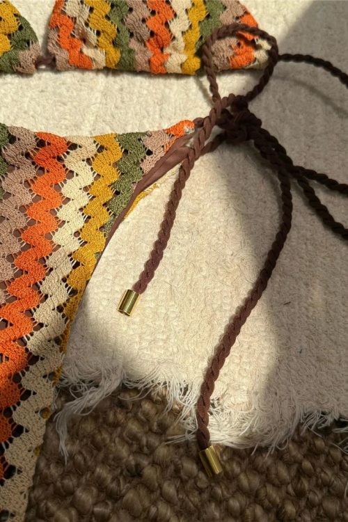 Chevron Triangle Bikini Set