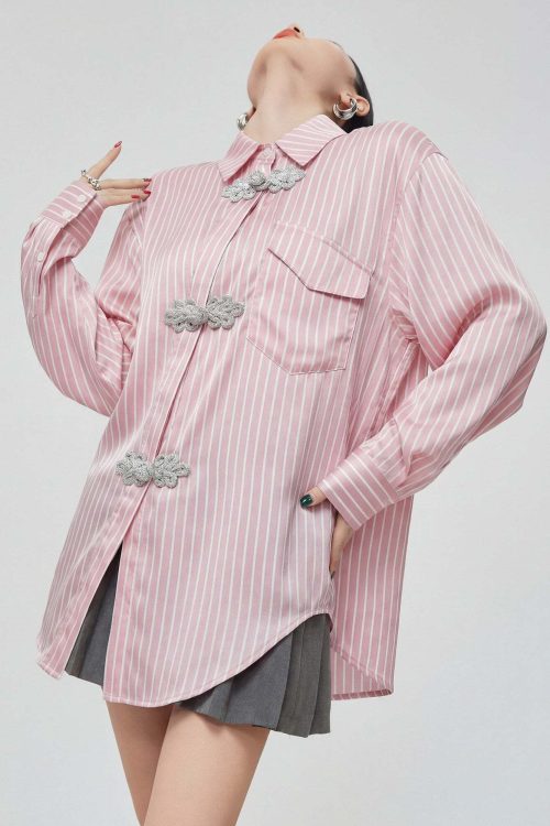 Chinese-style Long-Sleeve Shirt