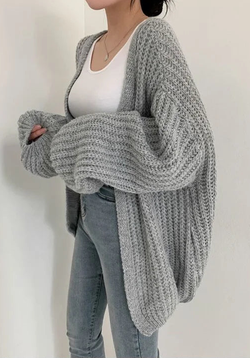 Chunky Knit Cardigan