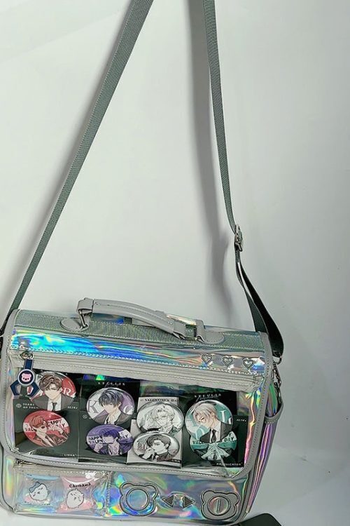 Claw Machine Inspired Ita Bag with Included Insert for Plushies and Pins