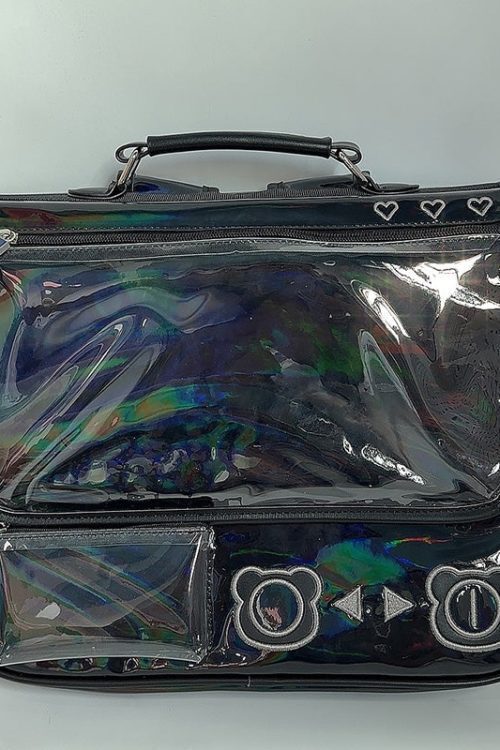 Claw Machine Inspired Ita Bag with Included Insert for Plushies and Pins
