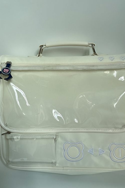 Claw Machine Inspired Ita Bag with Included Insert for Plushies and Pins