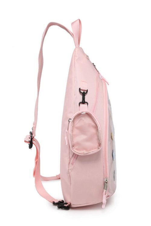Convertible Ita Bag with Clear Window for Pin Display