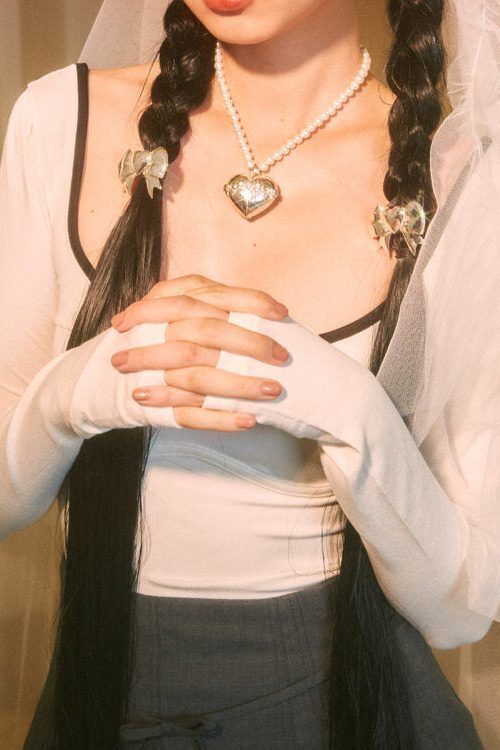 Coquette Aesthetic Long Sleeve Top