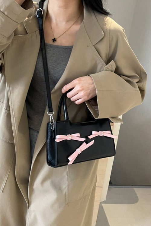 Coquette Bow Shoulder Bag
