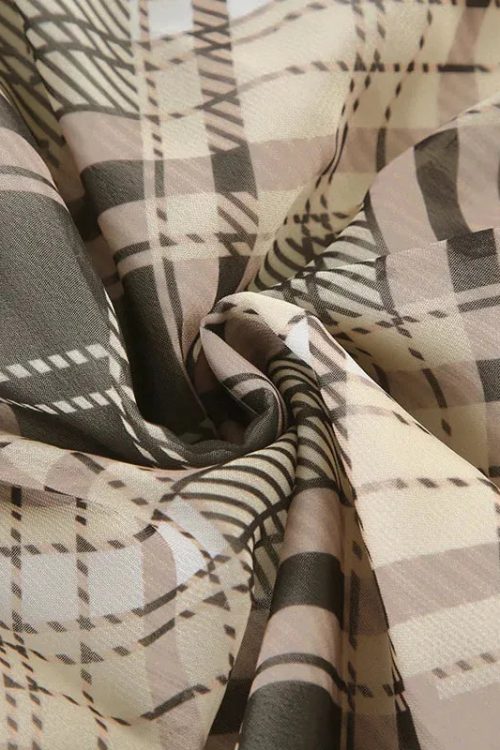 Coquette Plaid Mini Dress