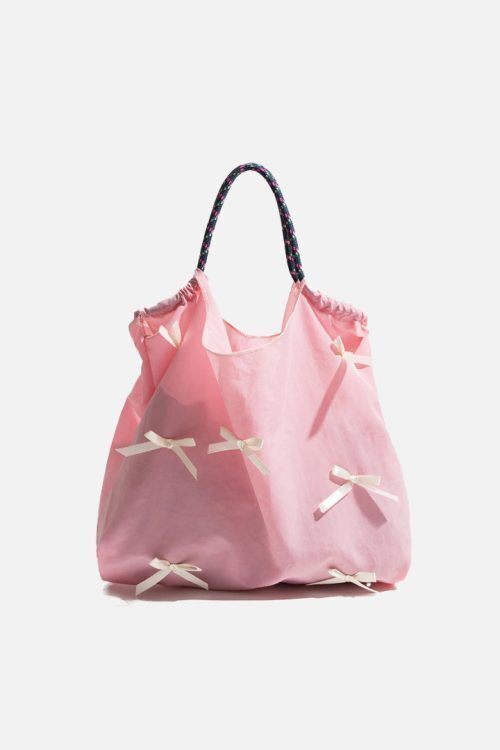 Coquette Soft Core Cute Bow Handbag