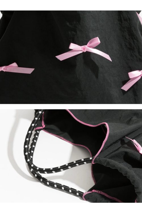 Coquette Soft Core Cute Bow Handbag