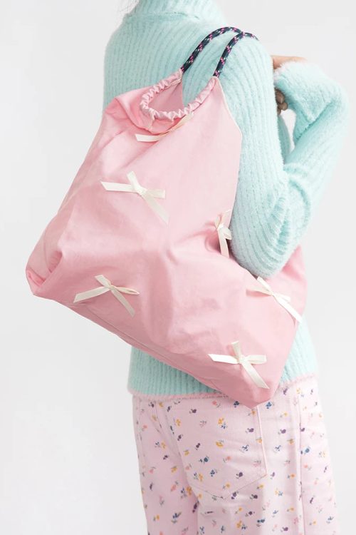 Coquette Soft Core Cute Bow Handbag