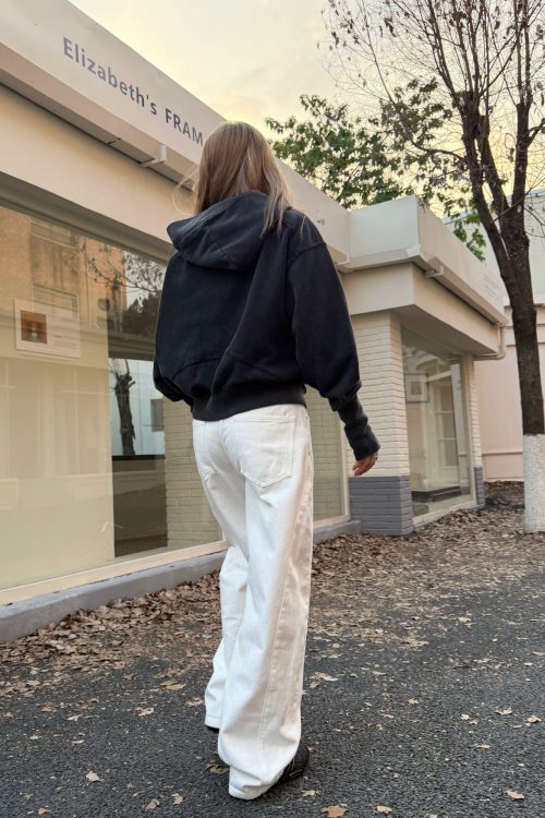 Cotton Denim Pants