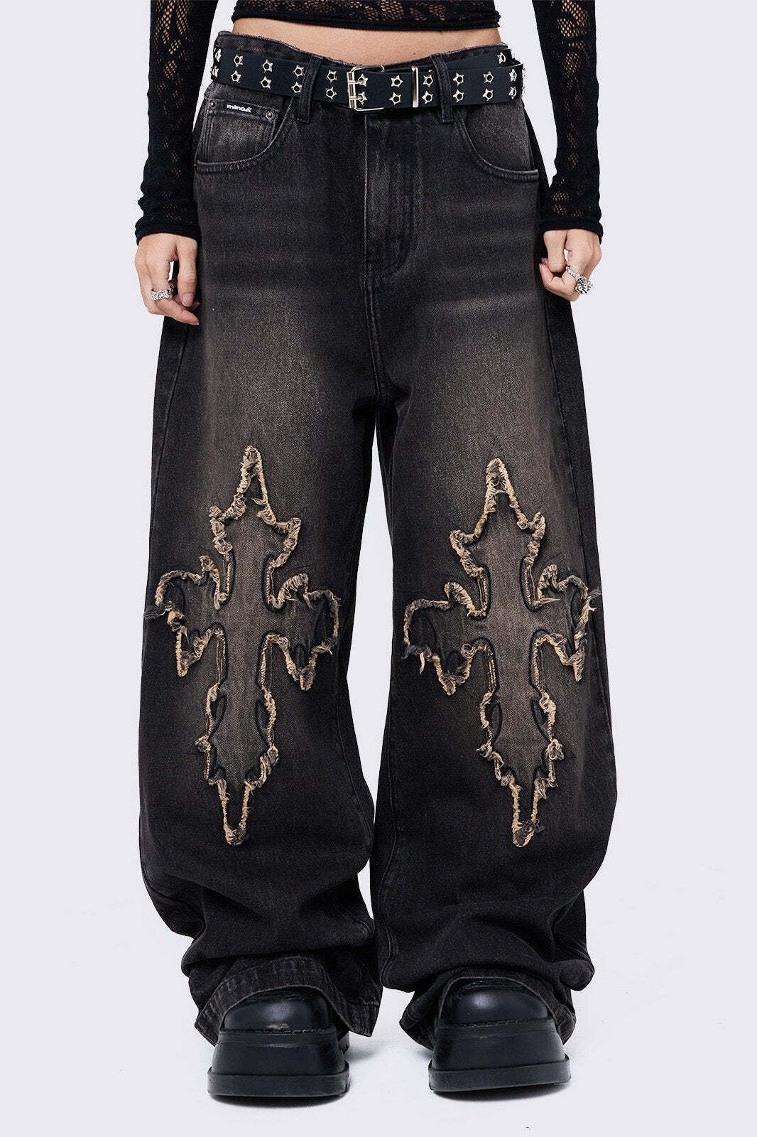 Cryptocross Baggy Jeans