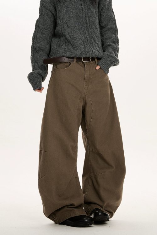 Curve Silhouette Wide Pants