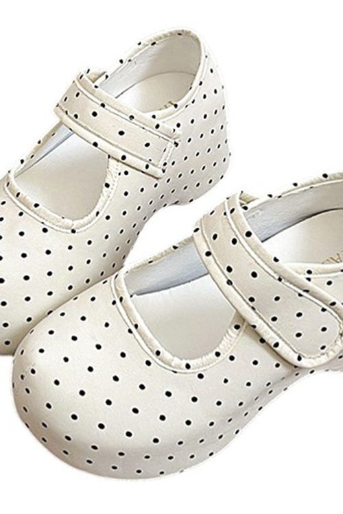 Dollcore Polka Dot Mary Jane Platforms