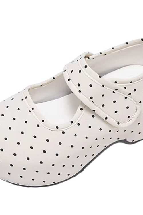 Dollcore Polka Dot Mary Jane Platforms
