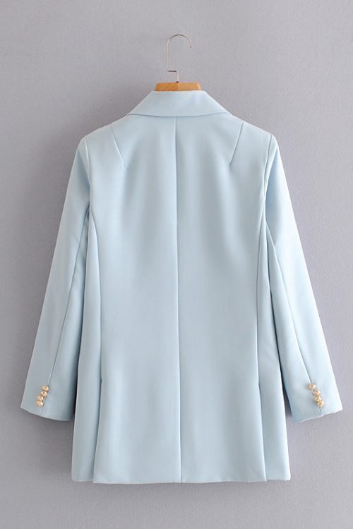 Double-breasted Suit Blazer