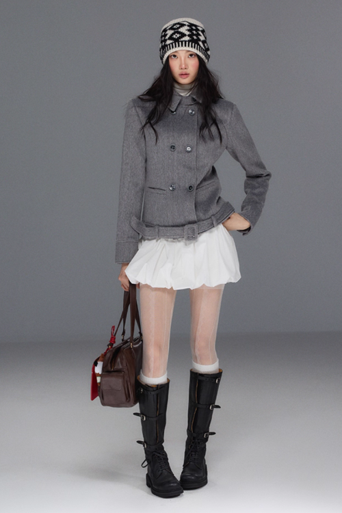 Double Breasted Wool Coat