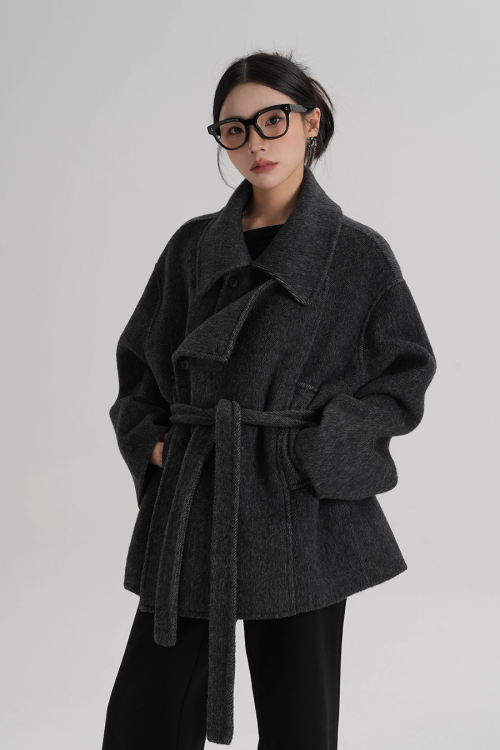 Double Sided Woolen Over Coat