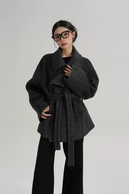 Double Sided Woolen Over Coat