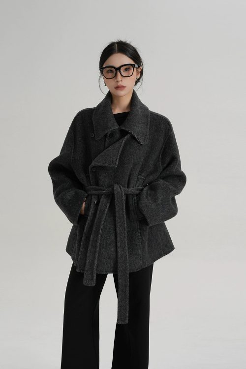 Double Sided Woolen Over Coat
