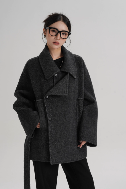 Double Sided Woolen Over Coat