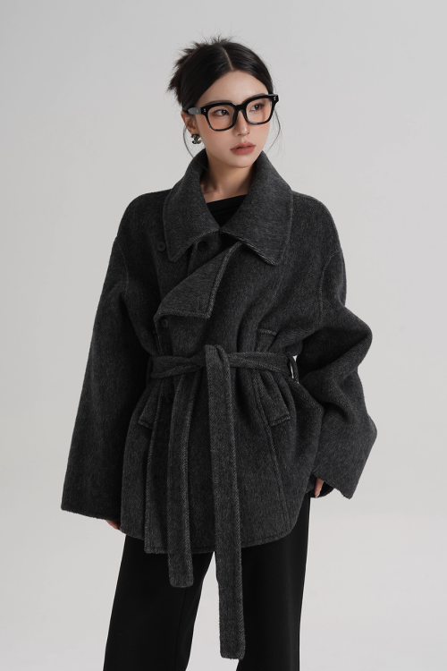 Double Sided Woolen Over Coat