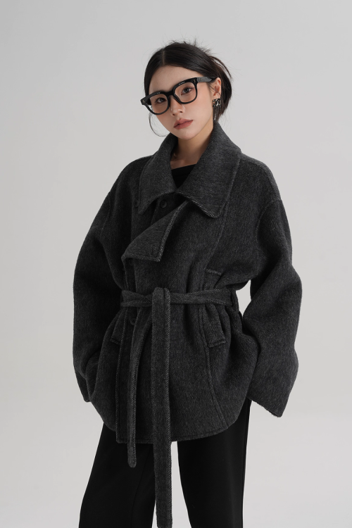 Double Sided Woolen Over Coat