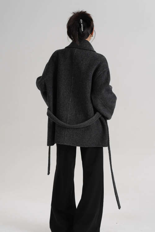 Double Sided Woolen Over Coat