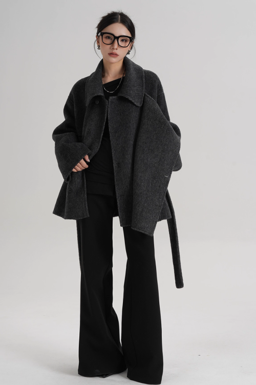 Double Sided Woolen Over Coat