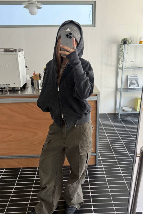 Double Zip Hoodie
