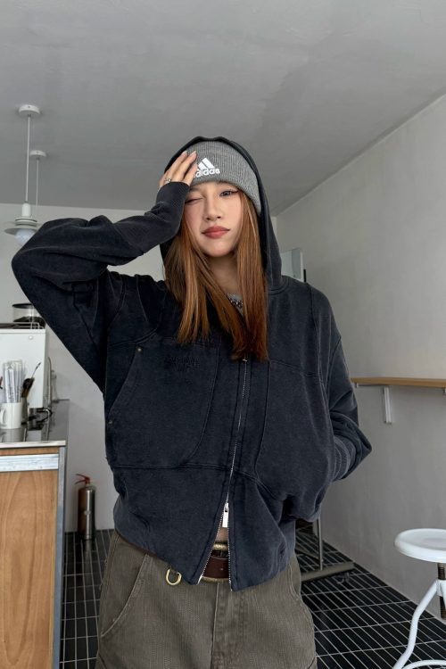 Double Zip Hoodie