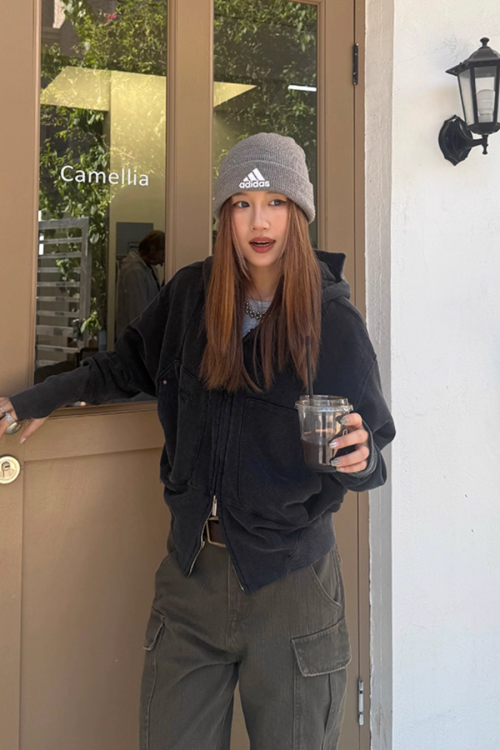 Double Zip Hoodie