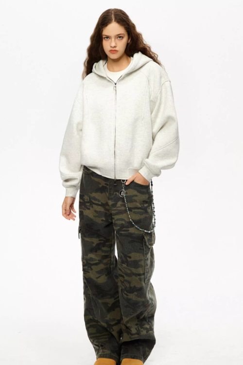 Double Zip Hoodie