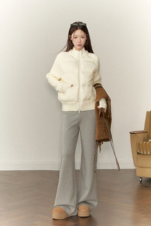 Down Knit Blouson